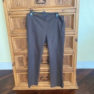 Theory Brown Capris Pants sz 8